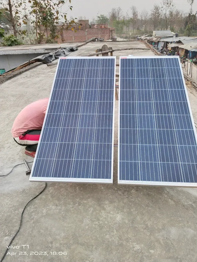 Rooftop Solar Installation Work Siswa Bazar