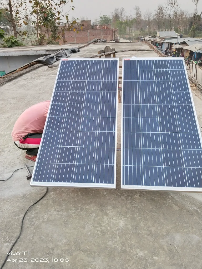 Solar installation work